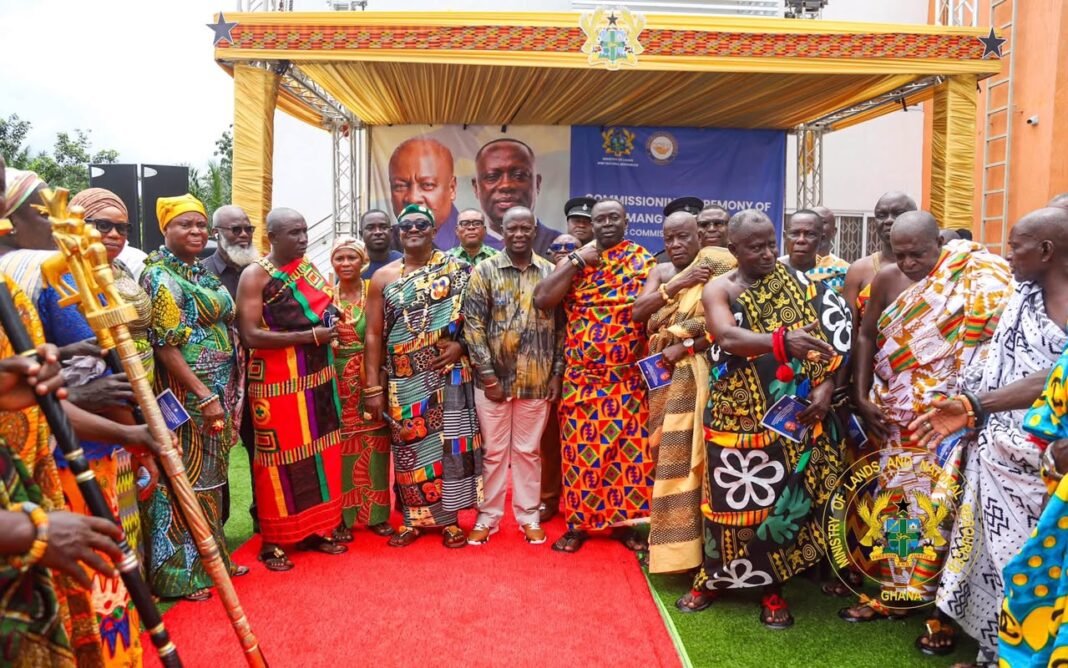 Minerals Commission Deepens Decentralization with Commissioning of New Damang District Office Minerals Commission Deepens Decentralization with Commissioning of New Damang District Office