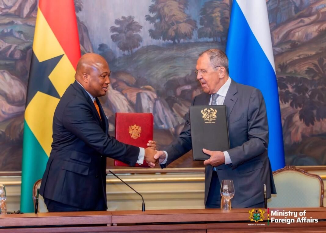Ghana and Russia Sign Historic Visa Waiver Agreement During Foreign Minister’s Official Visit to Moscow Ghana and Russia Sign Historic Visa Waiver Agreement During Foreign Minister’s Official Visit to Moscow